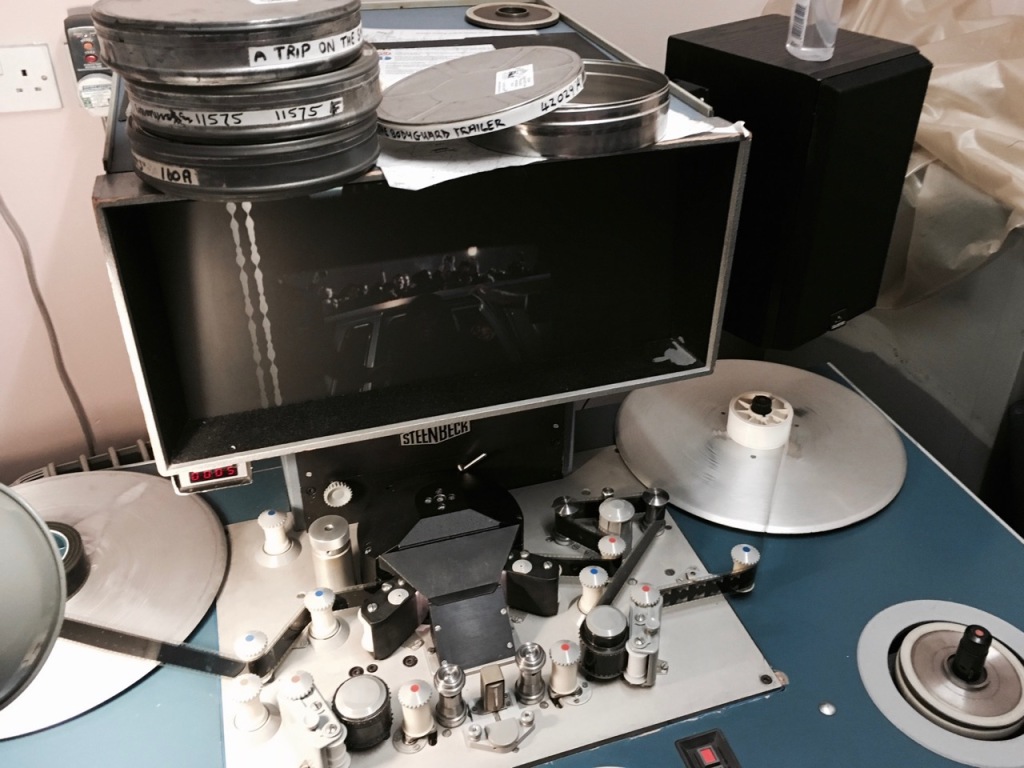 Steenbeck film editing machine, BFI
